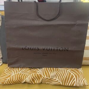 Louis Vuitton Dark Brown Tote Bag